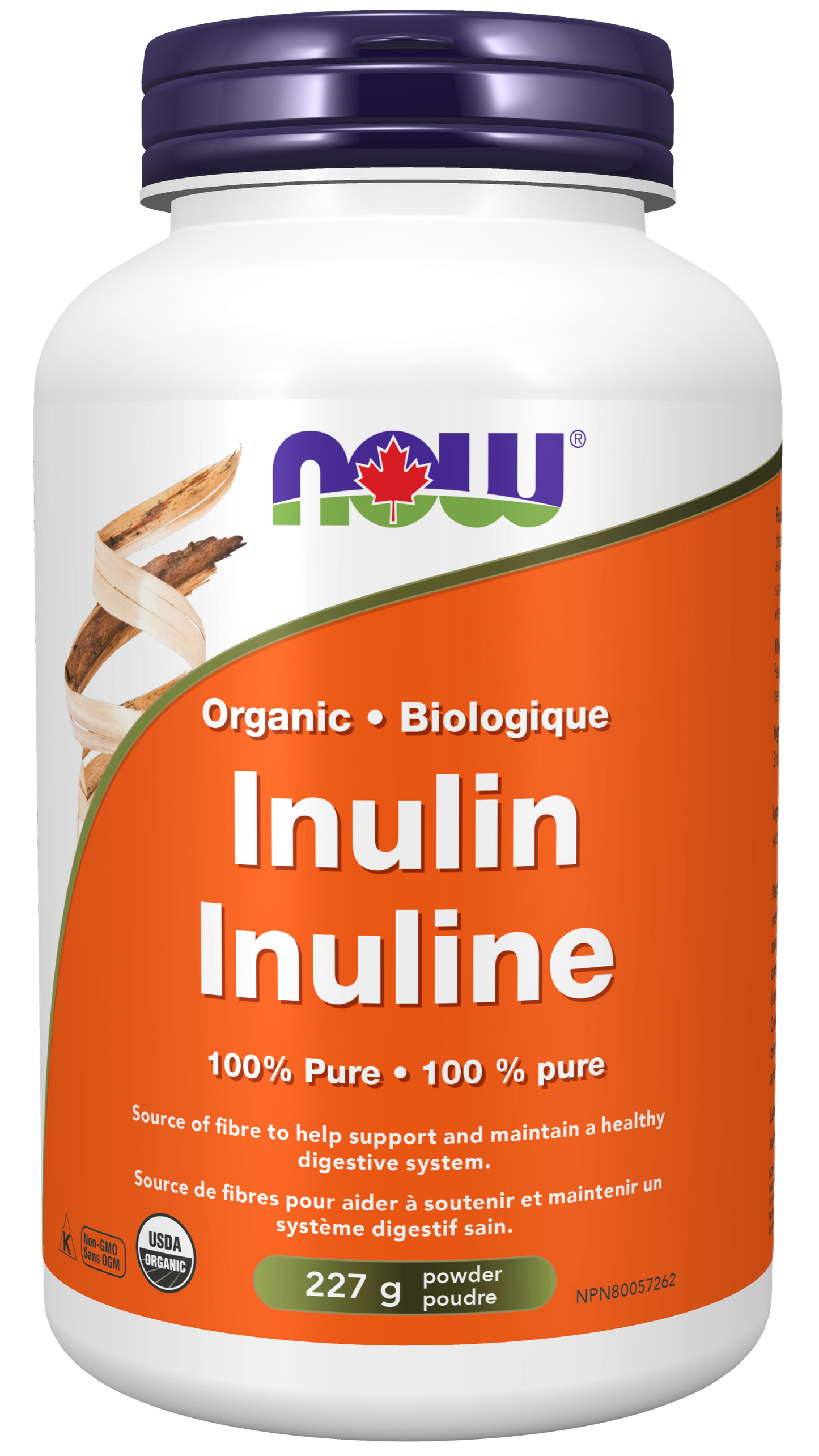 Inulin 100% Pure Powder, Organic