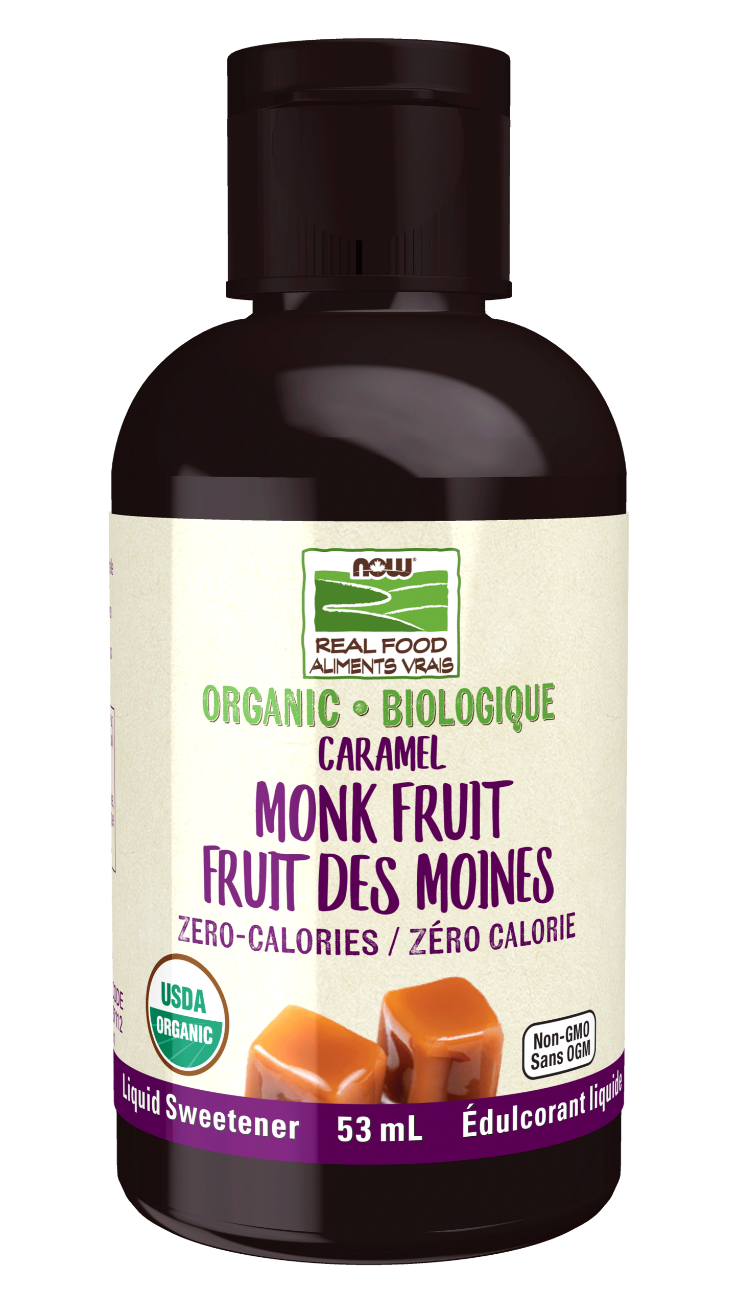 Monk Fruit Caramel Liquid Sweetener