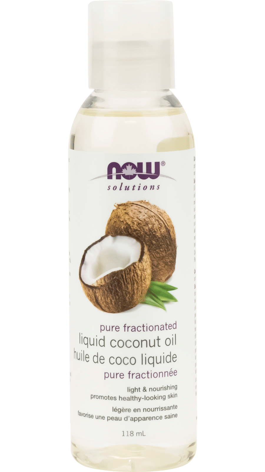 Coconut Oil, Pure Fractionated Liquid 118ml