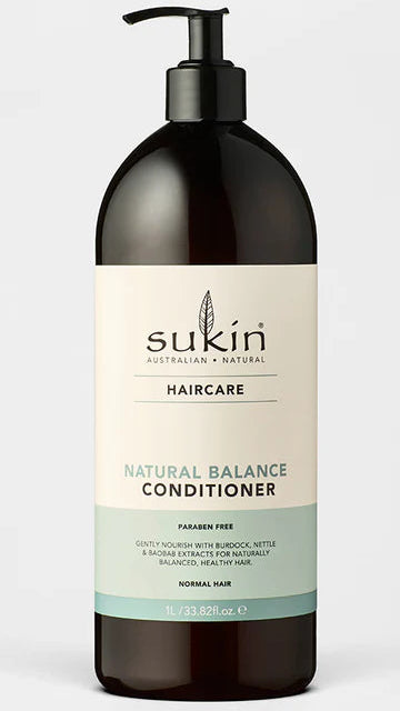 Sukin Hair Conditioner, Natural Balance 1.0L