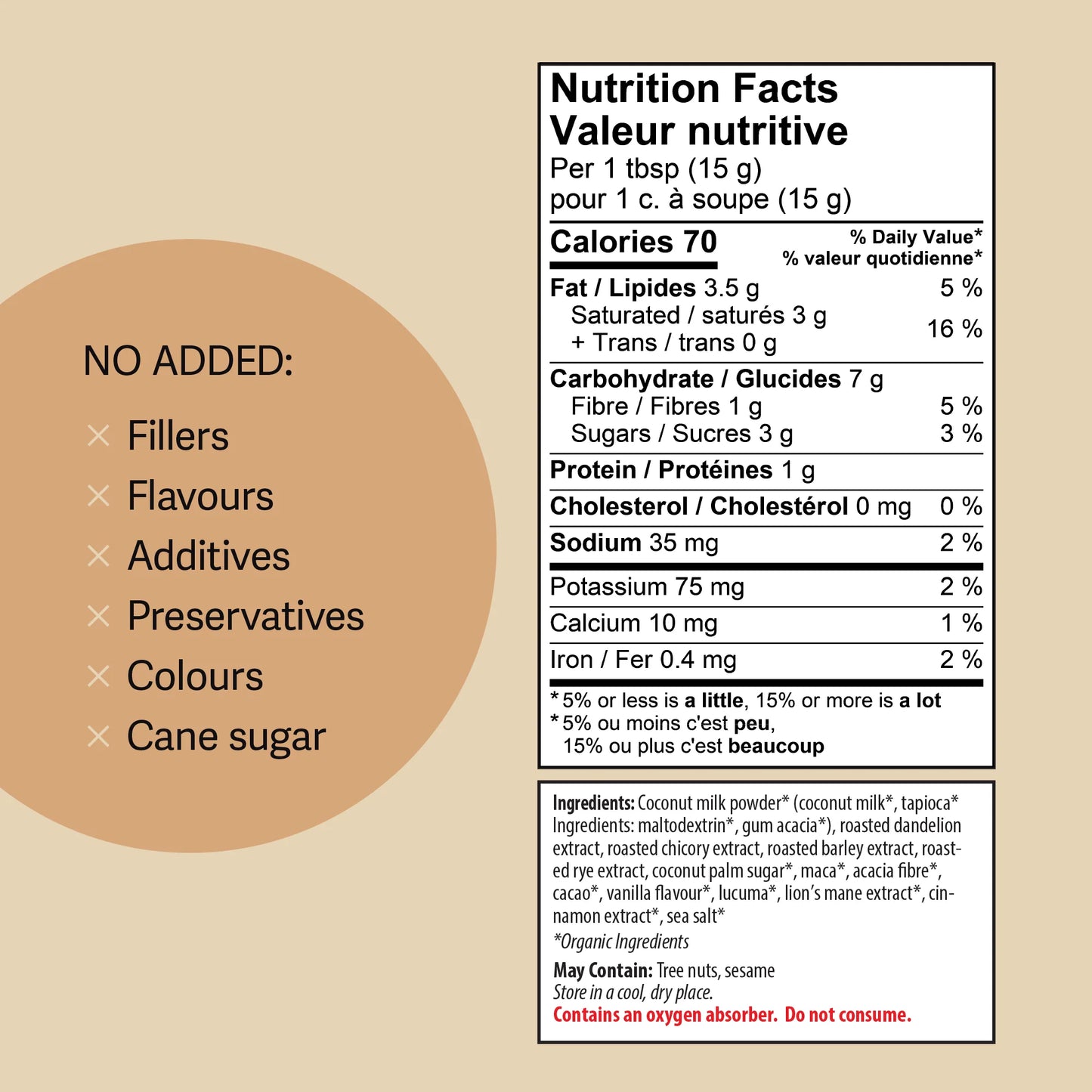 Mind Fuel Instant Mushroom Beverage, Organic