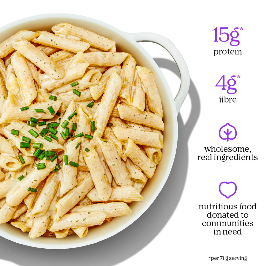 Chickapea One Pot Pasta Meal Creamy Garlic (GF)