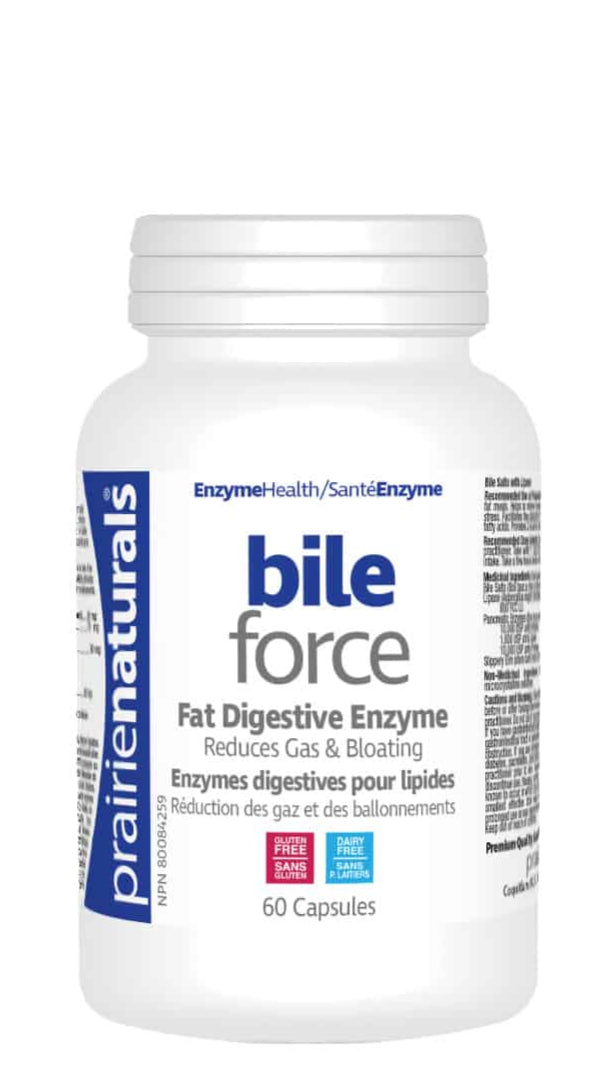 Bile Force Bile Salts + Enzymes 60 Capsules