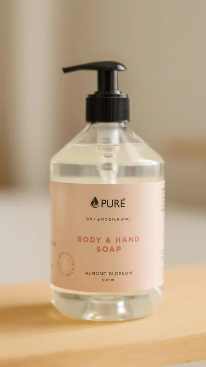 Pure Body & Hand Soap Almond Blossom