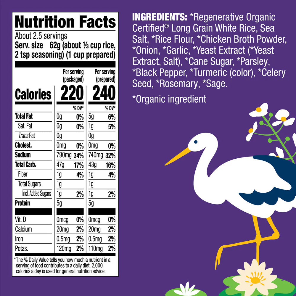 Rice Chicken & Herb, Organic GF