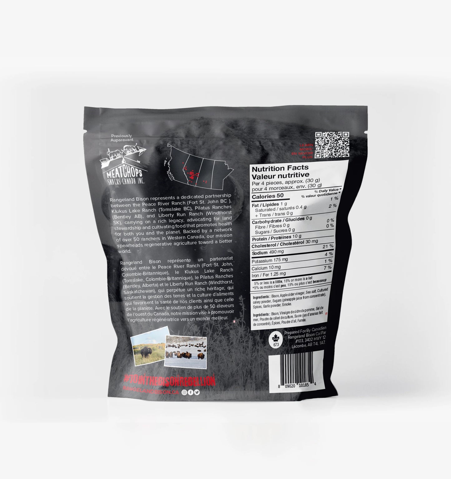 Bison Jerky, Free Range