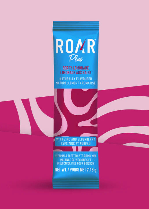 Roar Berry Lemonade Vitamin & Electrolyte Drink Mix