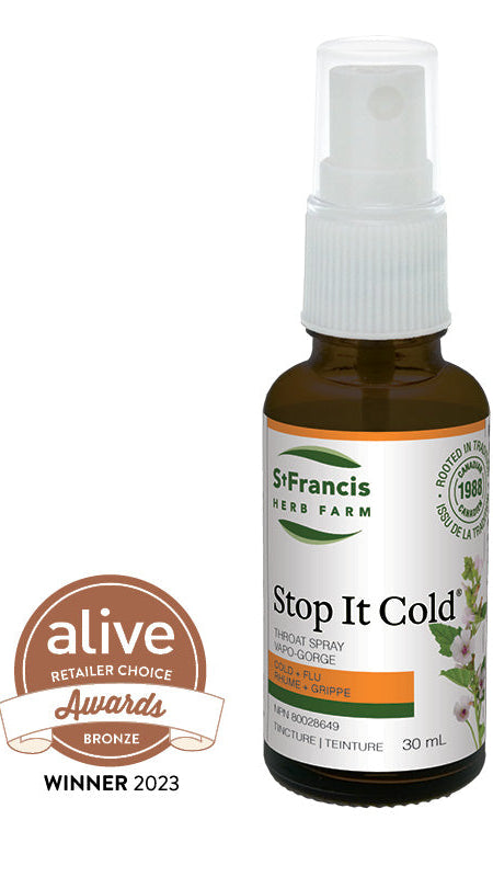 St. Francis Stop It Cold® Throat Spray