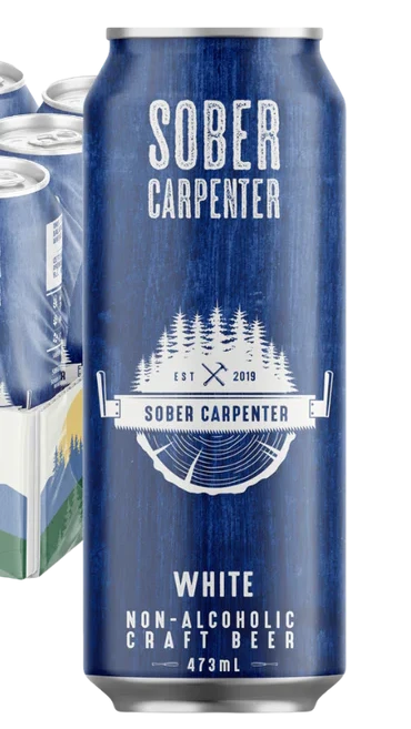 Sober Carpenter Non-Alcoholic White Wheat Beer