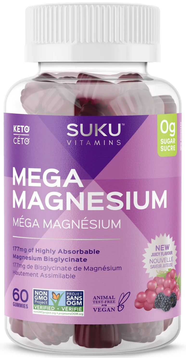 SUKU Mega Magnesium Gummies