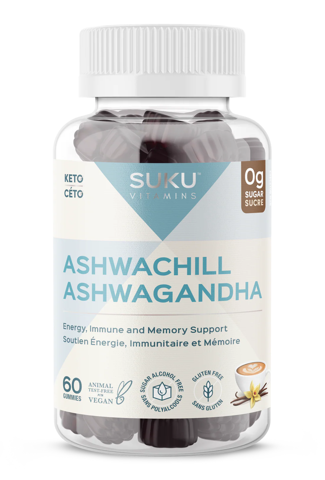 SUKU Ashwachill Ashwagandha Gummies