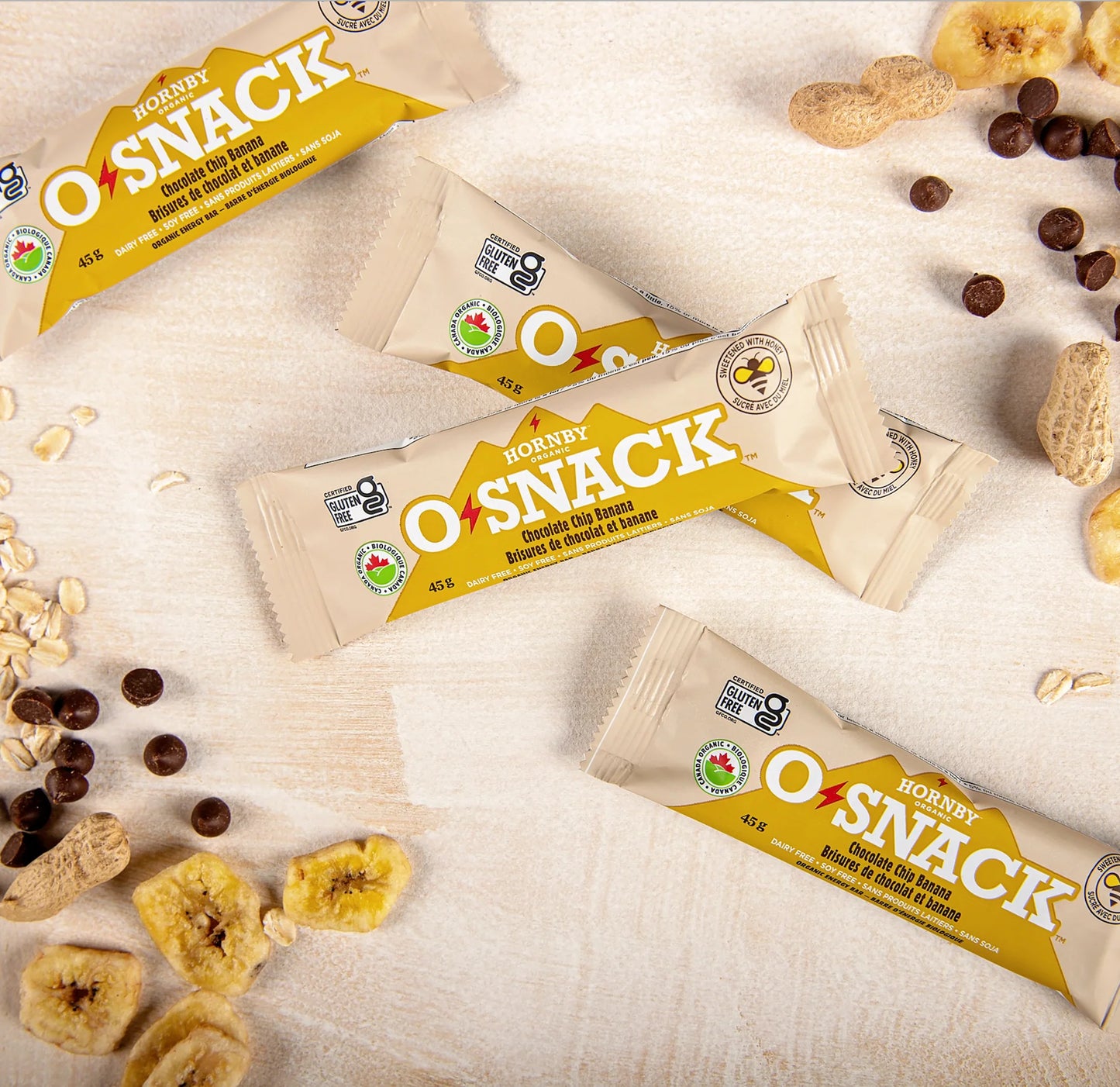 OSnack Chocolate Chip Banana Bar