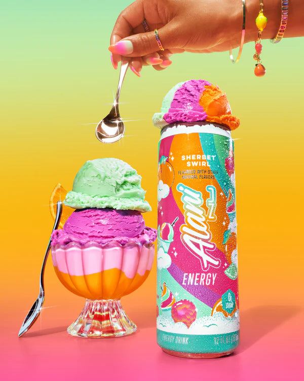 Alani Nu Energy Drink Sherbet Swirl