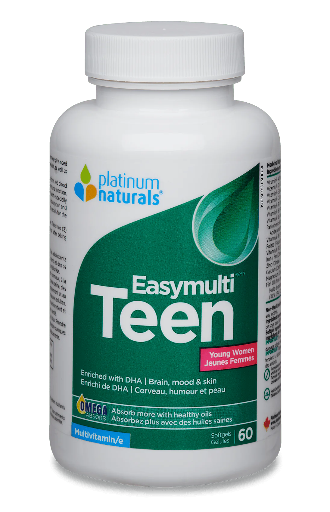Easymulti® Teen Multivitamin for Young Women