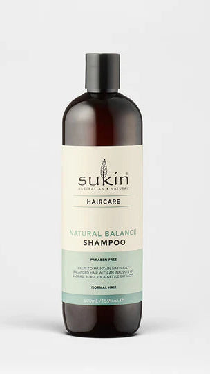Sukin Hair Shampoo, Natural Balance 500ml