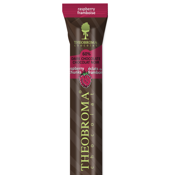 Dark Chocolate Baton with Raspberry Chunks (Org)