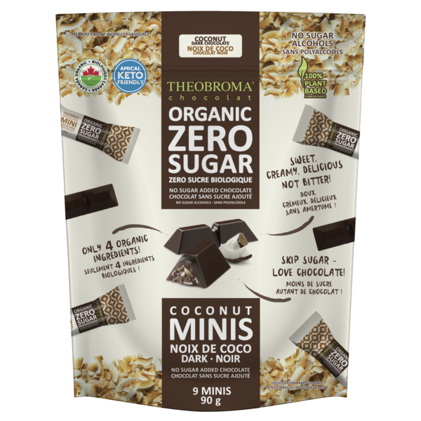 Coconut Dark Chocolate Minis Organic, NSA
