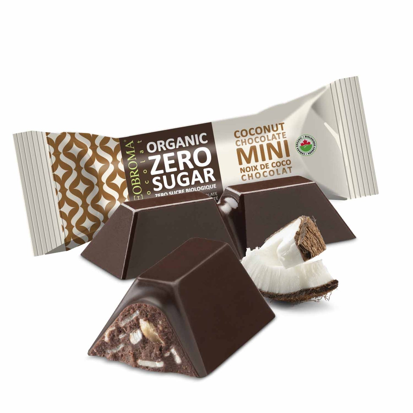 Coconut Dark Chocolate Minis Organic, NSA