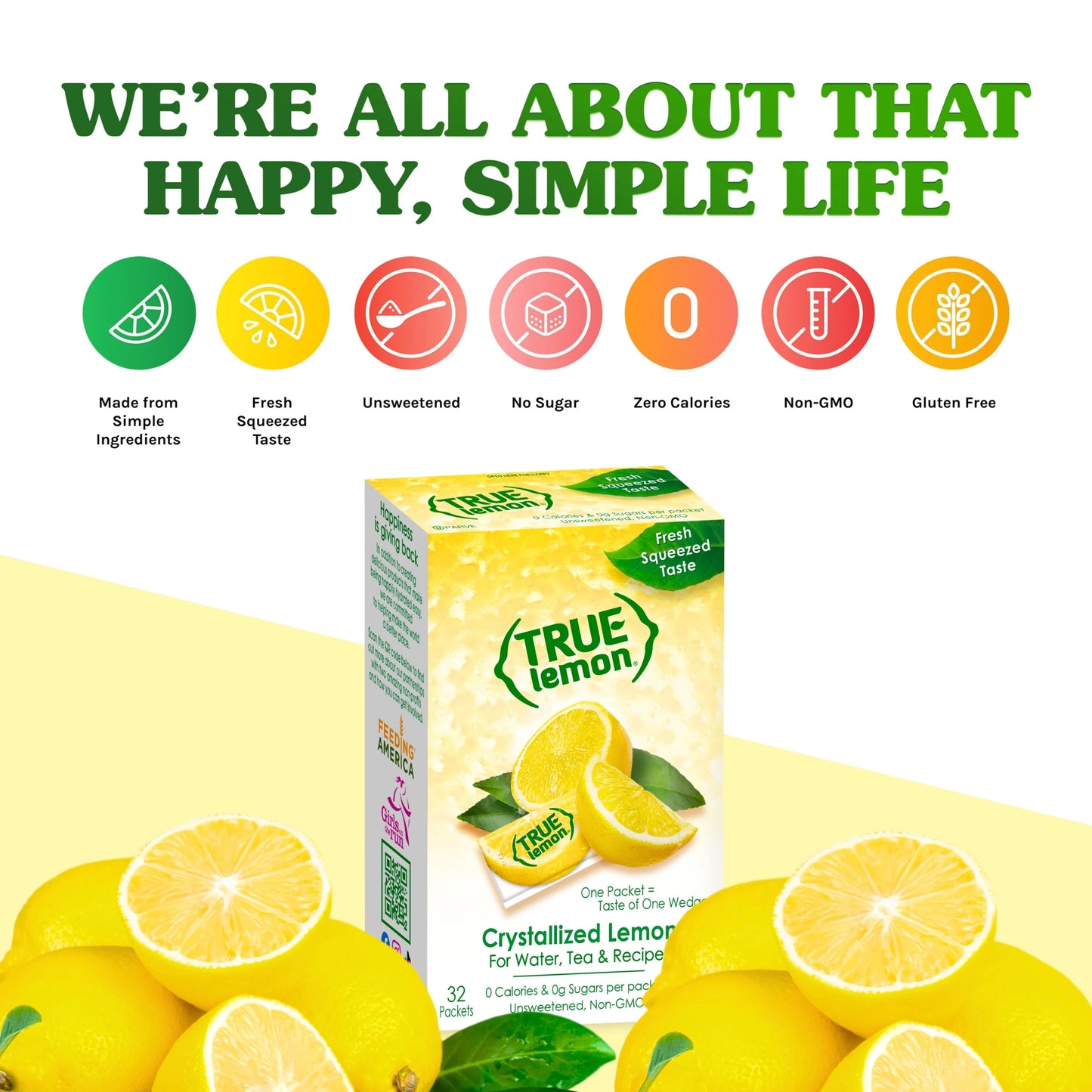 True Lemon Crystallized Citrus Packets