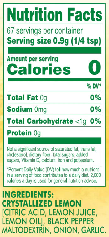 True Lemon Pepper Seasoning Spice Blend