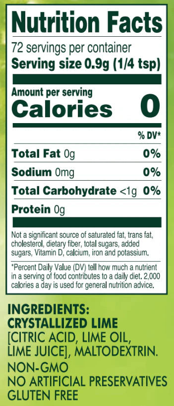 True Lime Crystallized Citrus Shaker