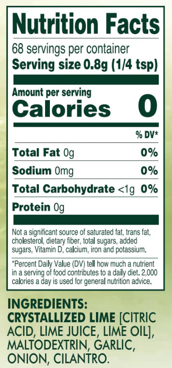 True Lime Garlic Cilantro Spice Blend