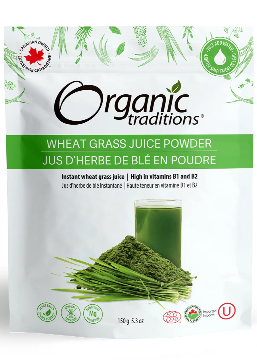 Wheat Grass Juice Powder, Organic Traditions