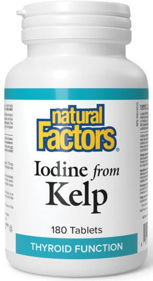 Iodine from Kelp Tablets