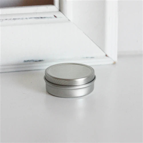 Metal Jar, 15ml Shallow Round