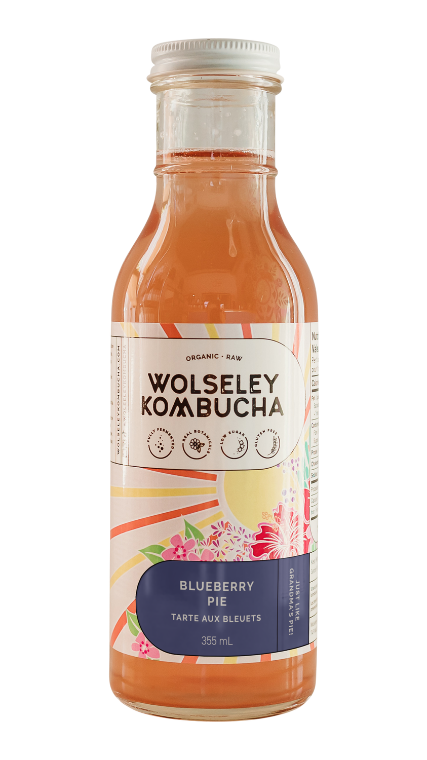 Kombucha - Blueberry Pie *REFRIGERATED*