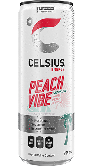 Celsius Energy Drink Peach Vibe