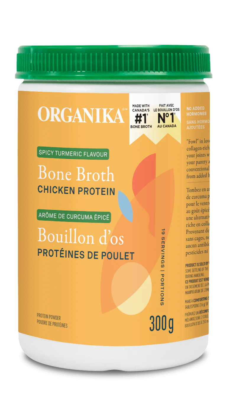 Organika Chicken Bone Broth Protein Powder - Turmeric Pepper