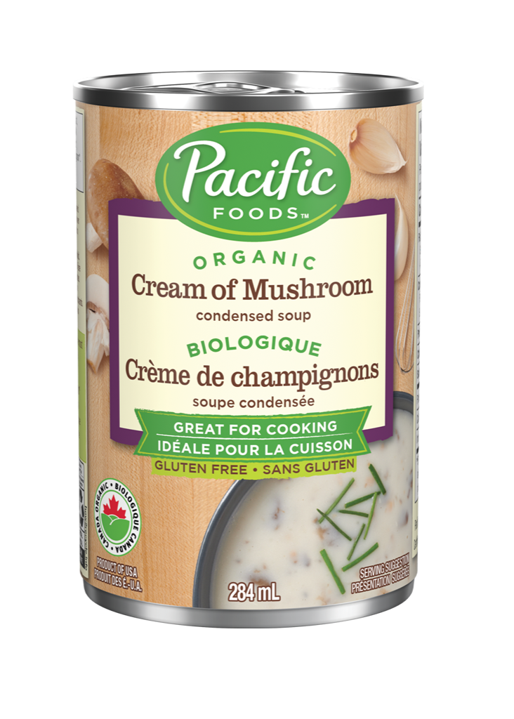 Pacific Cream of Mushroom Condensed Soup (Org)