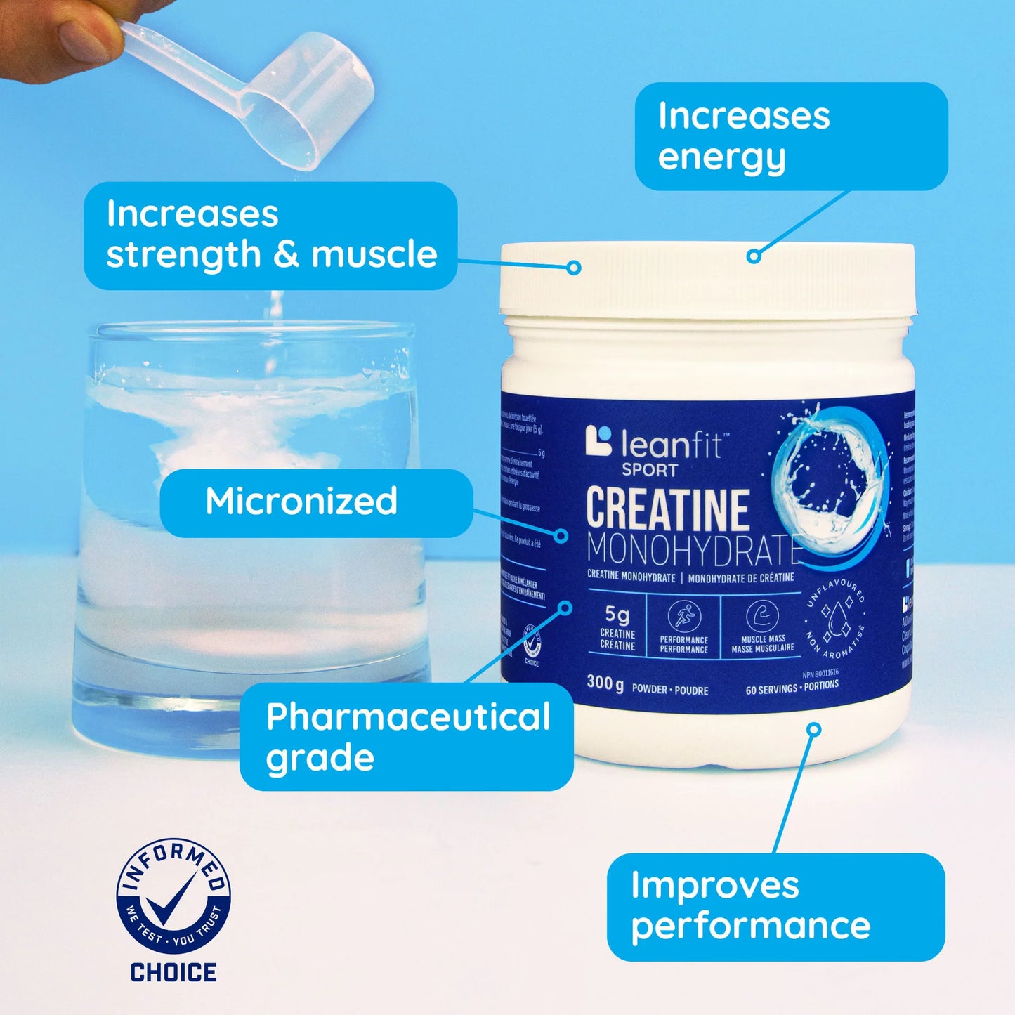 Creatine Monohydrate Unflavoured