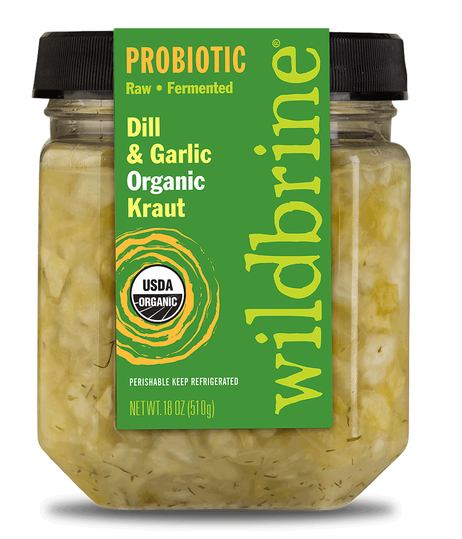 Dill & Garlic Kraut, Organic *REFRIGERATED*