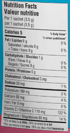 Organika Electrolytes Wild Raspberry 20-Pack