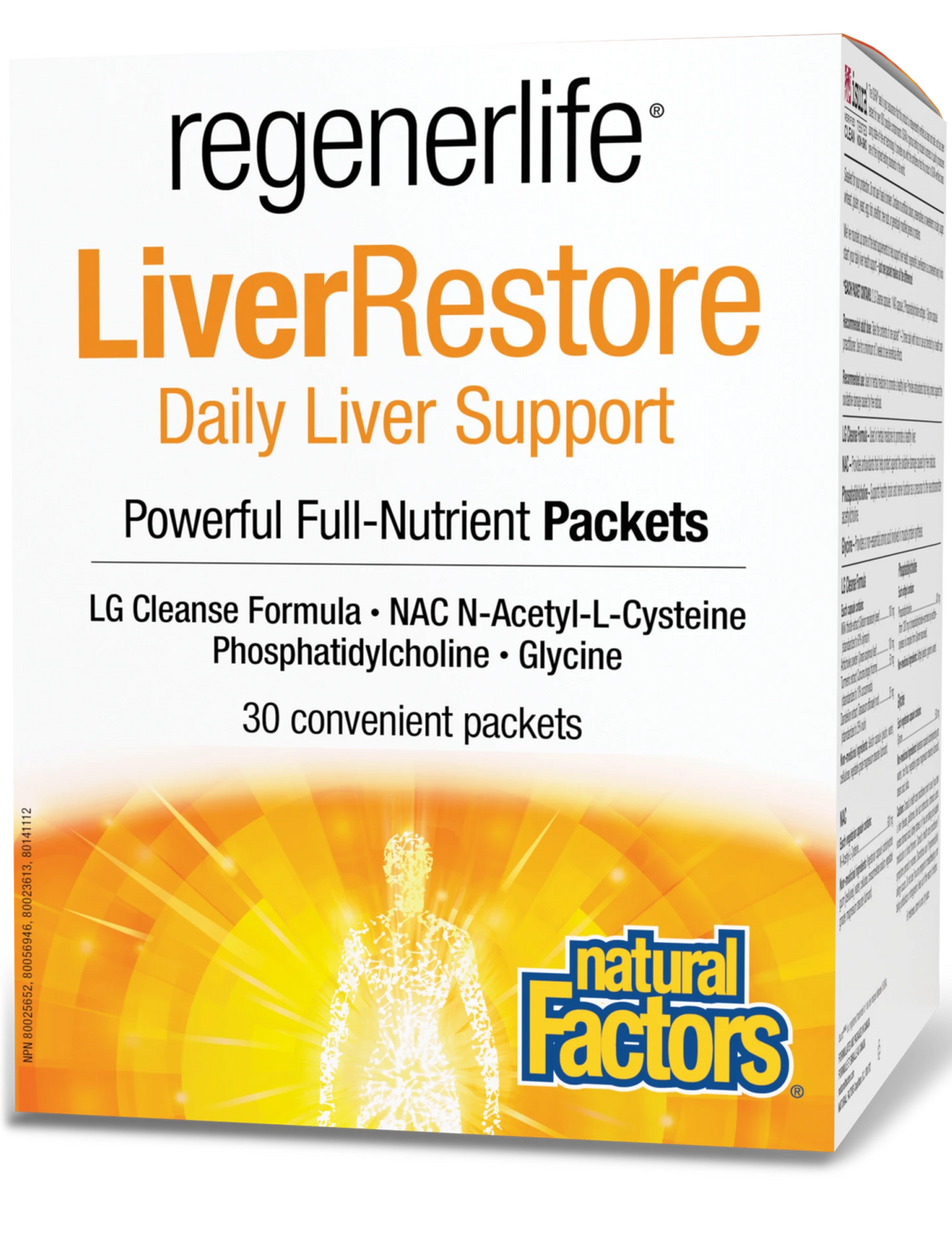 RegenerLife LiverRestore Daily Liver Support Packets
