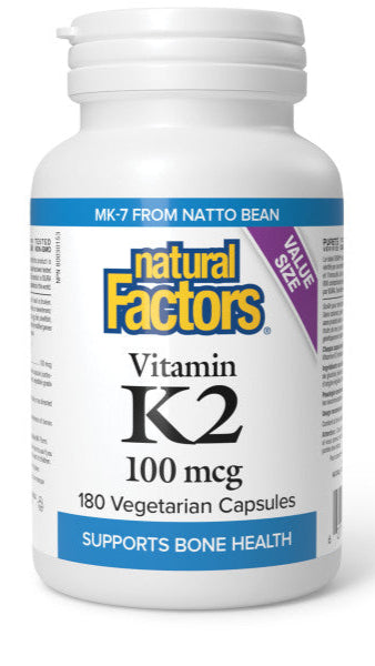 Vitamin K2 100mcg - Multiple Sizes Available