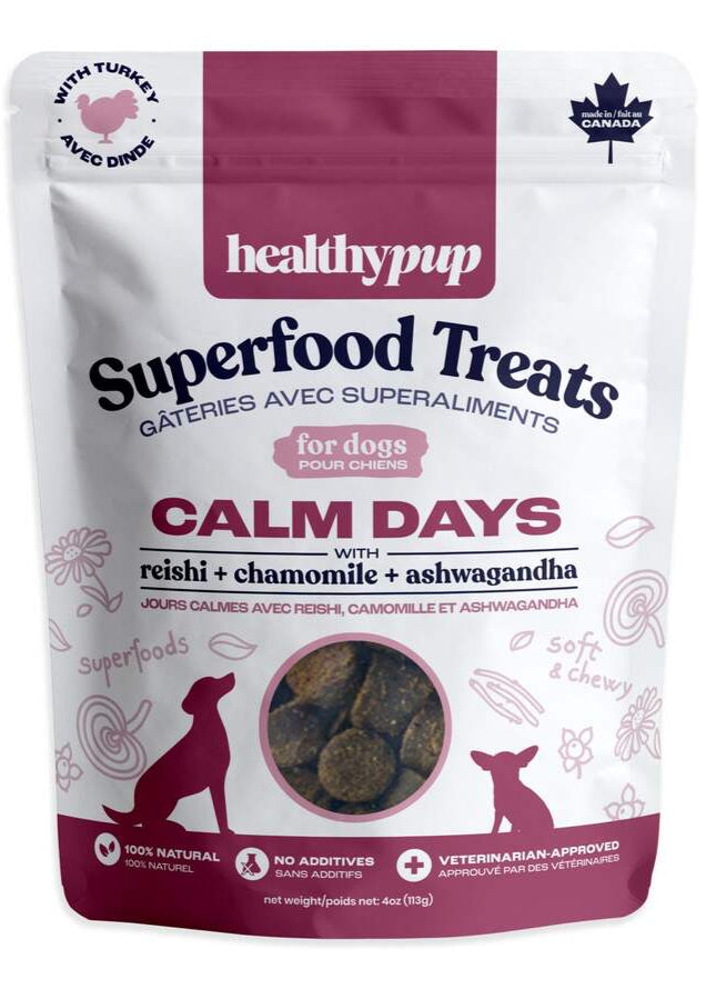 Healthypup Superfood Dog Treats, Calm Days