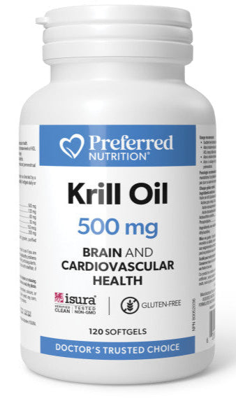Krill Oil 500mg 120 Softgels