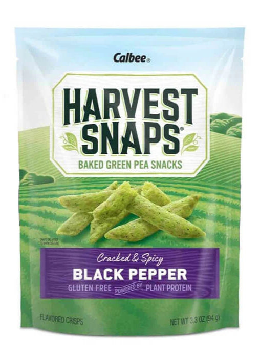 Harvest Snaps Green Pea Snacks - Black Pepper