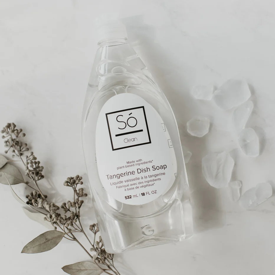 Só Clean Tangerine Dish Soap