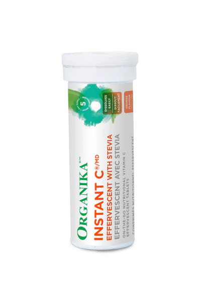 Organika Instant C Effervescent Orange Box