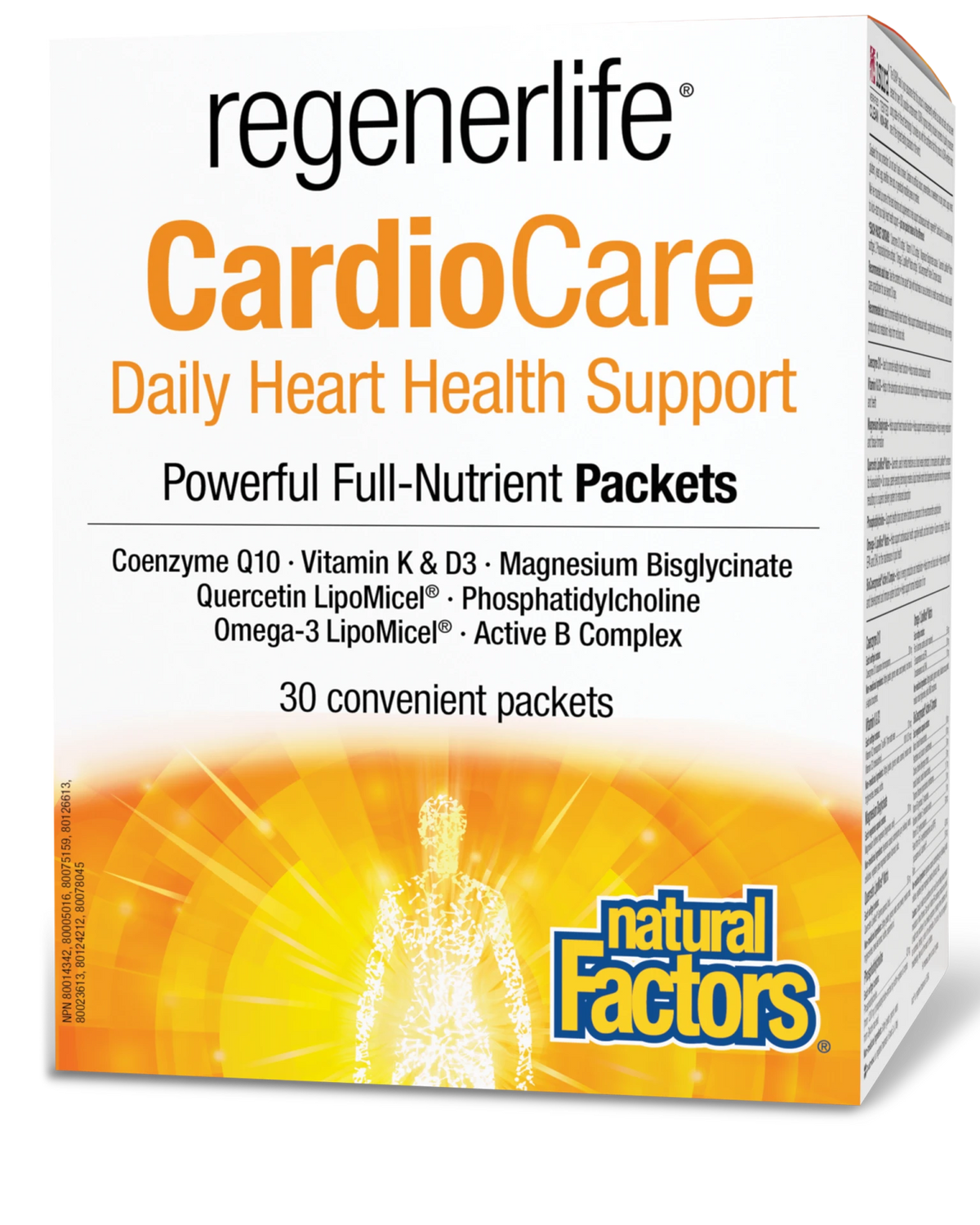 RegenerLife CardioCare Daily Heart Health Packets
