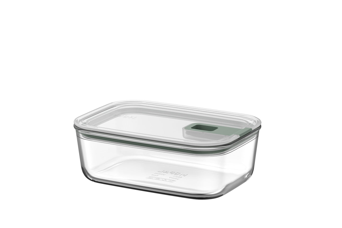 Mepal EasyClip 2.0 Glass Food Box 1.0L Nordic Sage