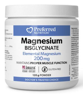 Magnesium Bisglycinate 200mg - 120g POWDER
