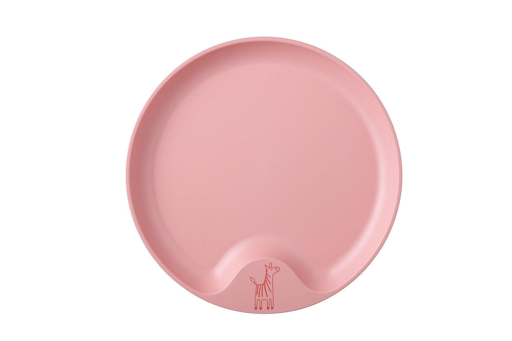 Mepal Mio Children's Plate Deep Pink