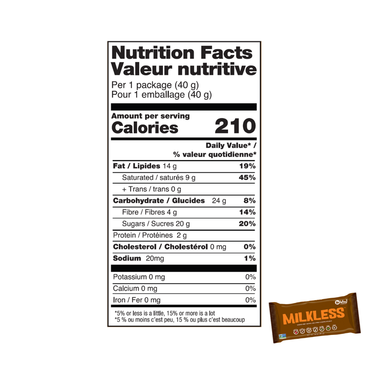 No Whey Foods Milkless Bar (V)
