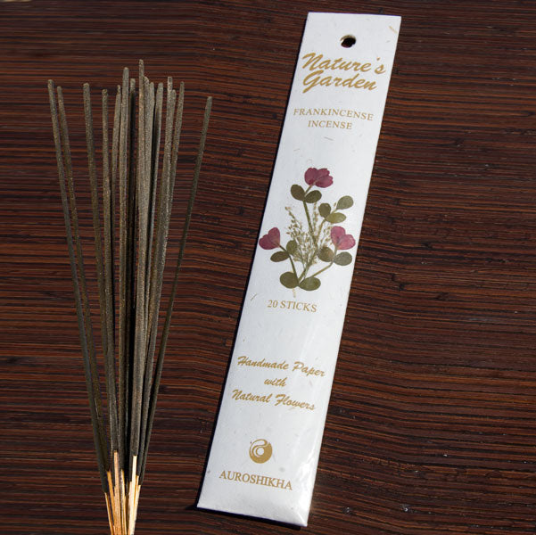 Nature's Garden Frankincense Incense Sticks