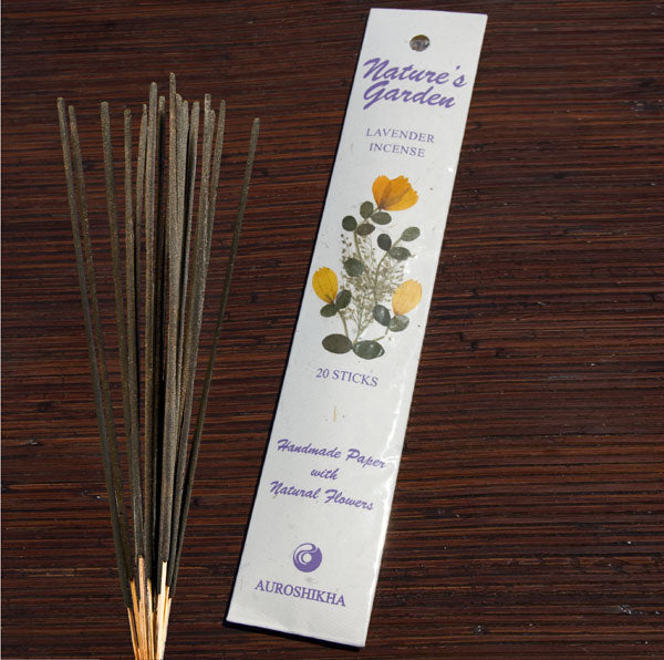 Nature's Garden Lavender Incense Sticks